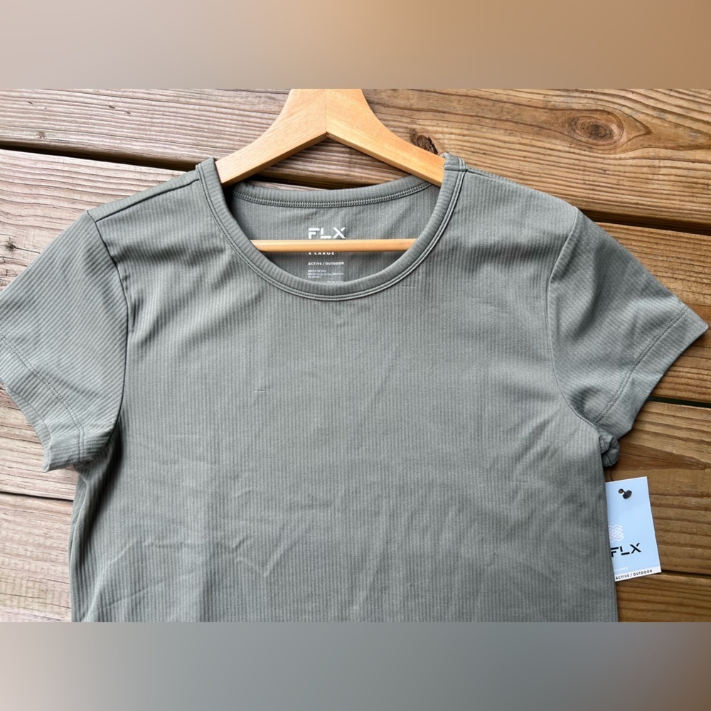 FLX extra large green Short Sleeve Tee - Picture 5 of 7